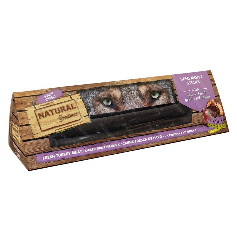 Natural Greatness graanvrij! halfzachte stiocks gewicht Support 150gr