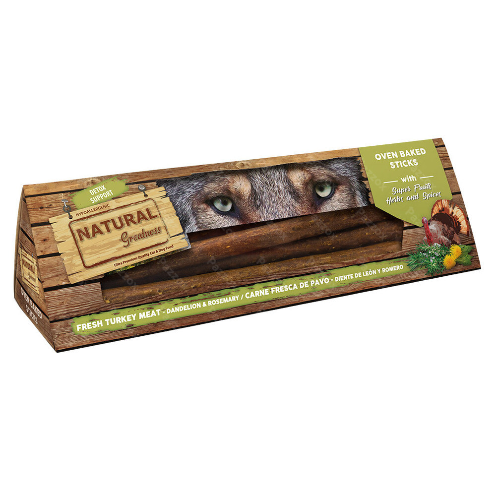 Natural Greatness graanvrij ! Oven Baked Sticks Detox Support 150gr