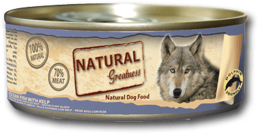 Natural Greatness 100% Natuurlijk 70% Vis met Kelpwier 156 gr