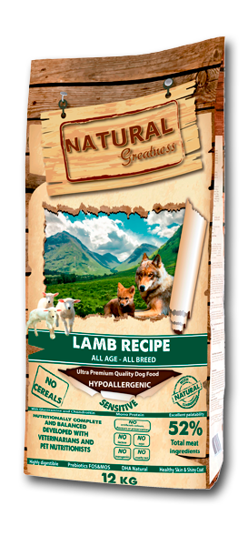 Natural Greatness - GRAANVRIJ - Hypoallergenic - Lam 2kg