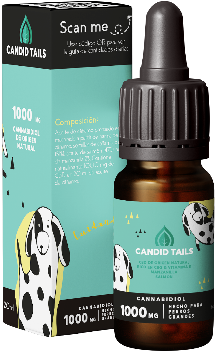 NIEUWE SAMENSTELLING!
20ml ipv 10ml
Petibidiol voor honden +20kg