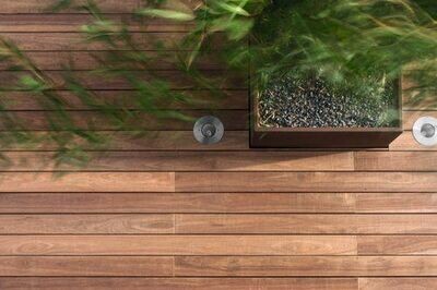 Stauseeholz GuyanaTeak glatt 25x140x1200mm Stauseeholz GuyanaTeak glatt 25x140x1200mm