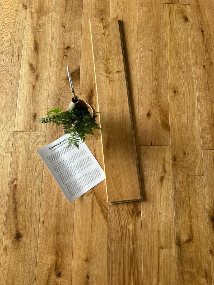 Schmaldiele Eiche Rustikal geölt