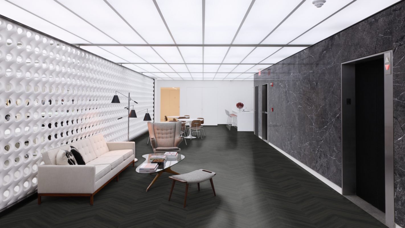 Klick-Vinylboden in Fischgrat in Premium Qualität
Abmessungen: 690 x 120 mm
Gesamtstärke: 8mm, stabile Mittellage (Isocore)
Nutzschicht: 0,55mm
VPE: 1,82
Burned - Chevron – IC55 sticht aus der Masse hervor. Dieses dunkle Holzdesign ist mit einer Vielzahl von Möbeln und Designelementen kompatibel. Mit seinen Details und dem schönen Spiel mit einem kühlen Ton schafft es einen typischen Look. Burned - Chevron – IC55 ist ein Chevron Format und der Installationstyp ist Isocore Click 55 (IC55).