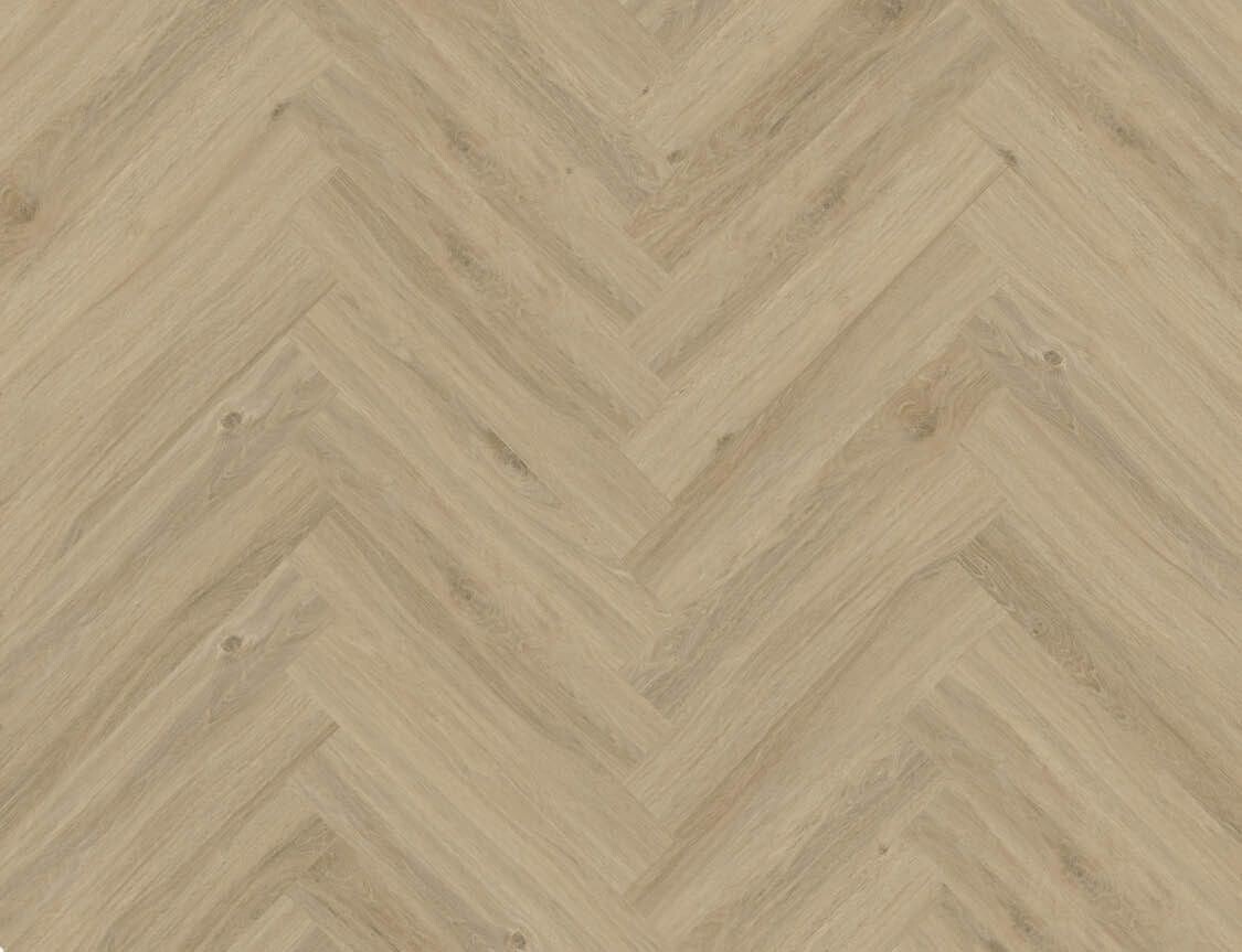 Vinylboden zum Verkleben in Fischgrat in Premium Qualität

Abmessungen: 720 x 120 mm

Gesamtstärke: 2,5mm

Nutzschicht: 0,55mm

VPE: 2,07

Das authentische Design von Almond – Herringbone – IC55 mit seiner Texturtiefe, seiner Schattierung und seinem natürlichen, neutralen Aussehen passt gut zu vielen verschiedenen Stilen. Das helle Holzdesign ist ein Herringbone-Format mit der Verlegeart Isocore Click 55 (IC55).