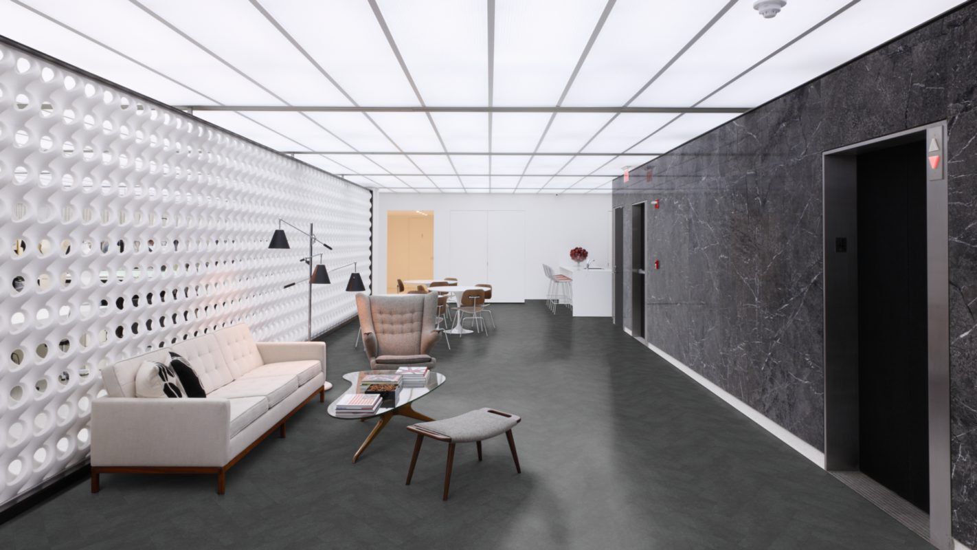 Klick-Vinylboden in Fischgrat
Abmessungen: 720 x 120 mm
Gesamtstärke: 8mm, mit stabiler Isocore Mittellage
Nutzschicht: 0,55mm
VPE: 2,07
Carbon – Herringbone – IC55 sticht aus der Masse hervor. Dieses dunkle Betondesign ist mit einer Vielzahl von Möbeln und Designelementen kompatibel. Mit seinen Details und dem schönen Spiel mit einem kühlen Ton schafft es einen typischen Look. Carbon – Herringbone – IC55 ist ein Herringbone-Format und sein Installationstyp ist Isocore Click 55 (IC55).