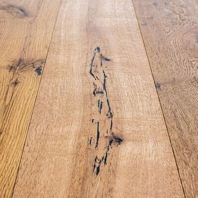 Landhausdiele Eiche Robust gebürstet geölt in rustikaler Ausführung Landhausdiele Eiche Robust gebürstet geölt in rustikaler Ausführung