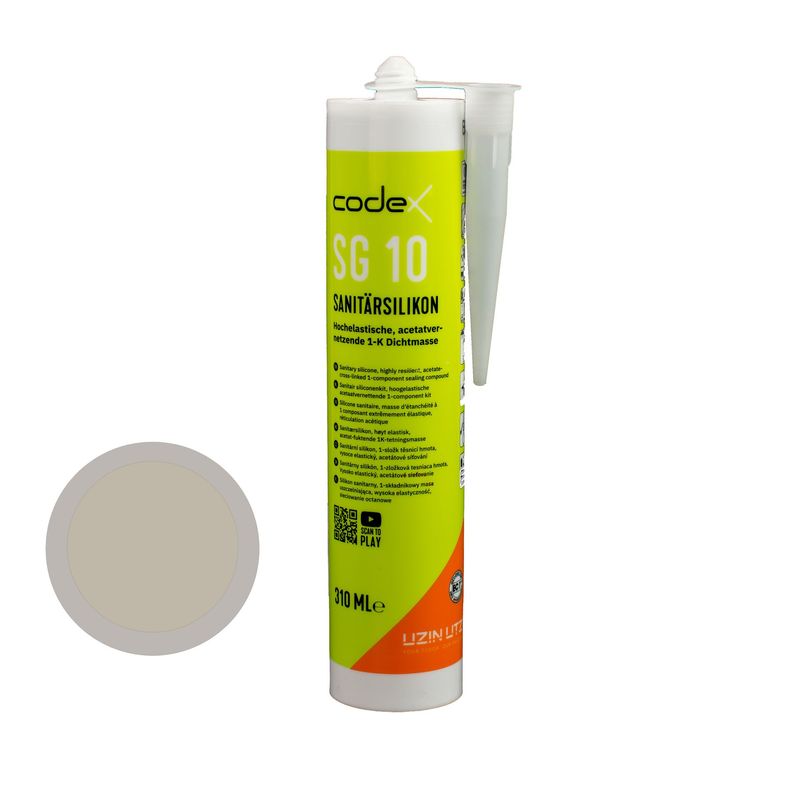 Codex SG 10 310ml zementgrau Codex SG 10 310ml zementgrau