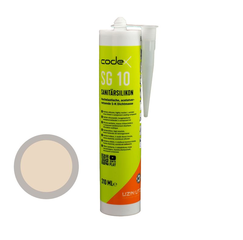 Codex SG 10 310ml sandbeige Codex SG 10 310ml sandbeige