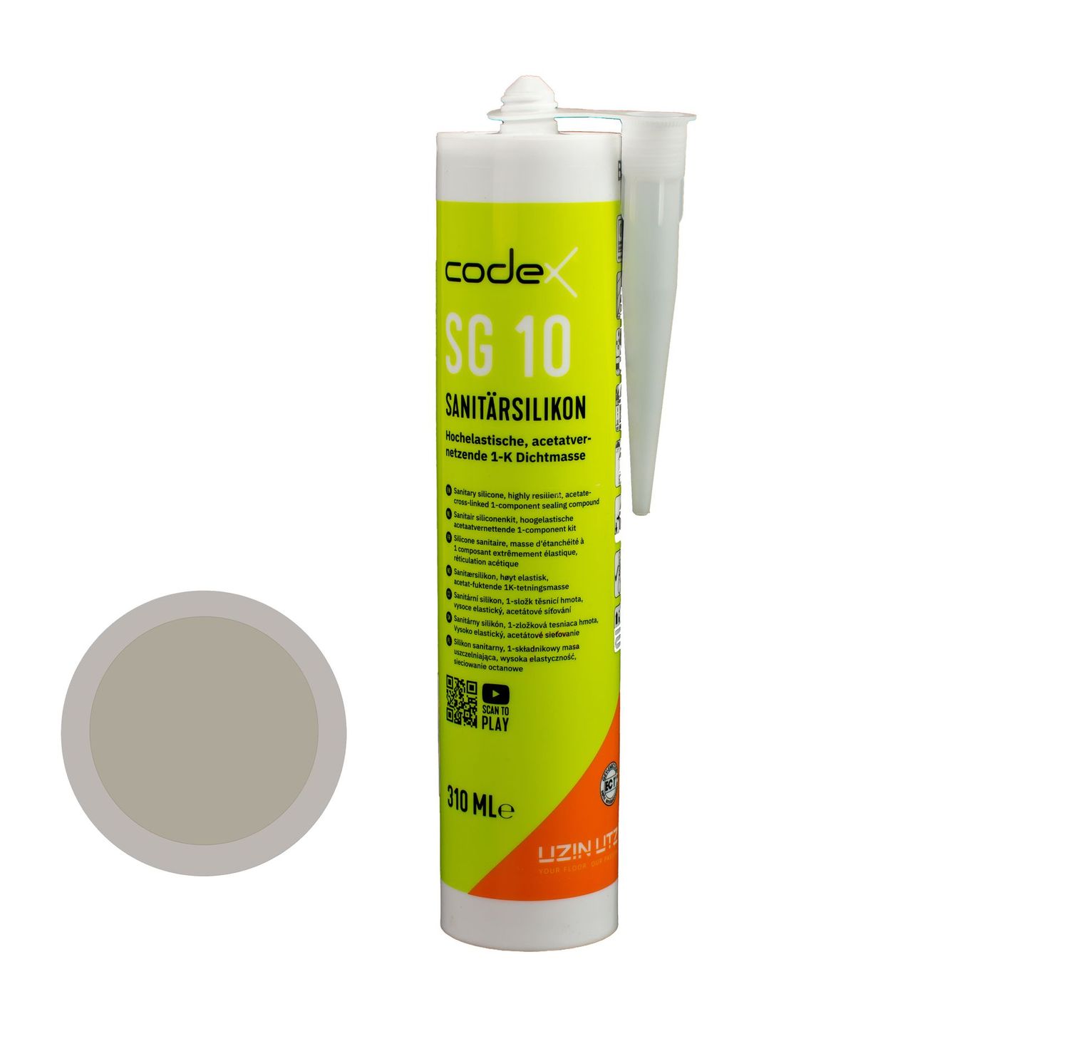 Codex SG 10 310ml kaschmirgrau