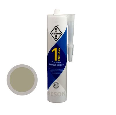 Heson Silikon 1forAll 310ml Sandgrau Heson Silikon 1forAll 310ml Sandgrau