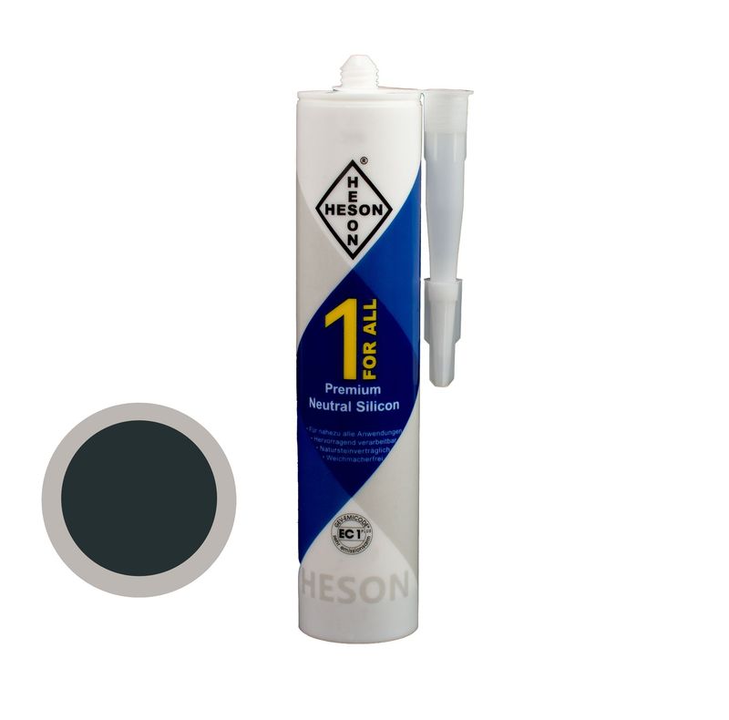 Heson Silikon 1forAll 310ml Anthrazit Heson Silikon 1forAll 310ml Anthrazit