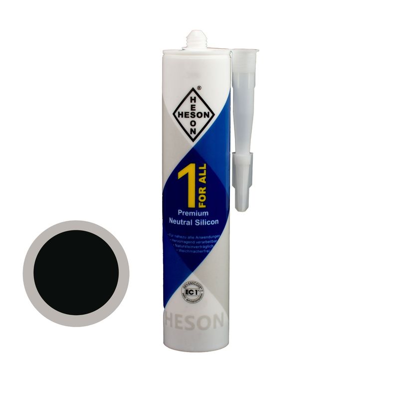 Heson Silikon 1forAll 310ml Schwarz Heson Silikon 1forAll 310ml Schwarz