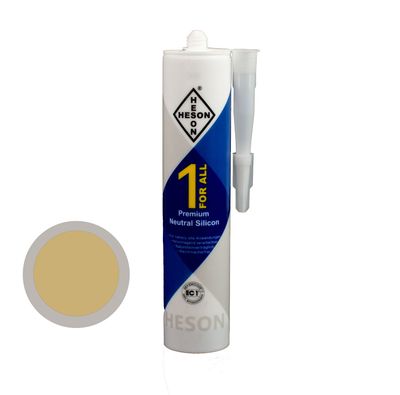 Heson Silikon 1forAll 310ml Juragelb/Ahorn/ Esche/ Kiefer Heson Silikon 1forAll 310ml Juragelb/Ahorn/ Esche/ Kiefer