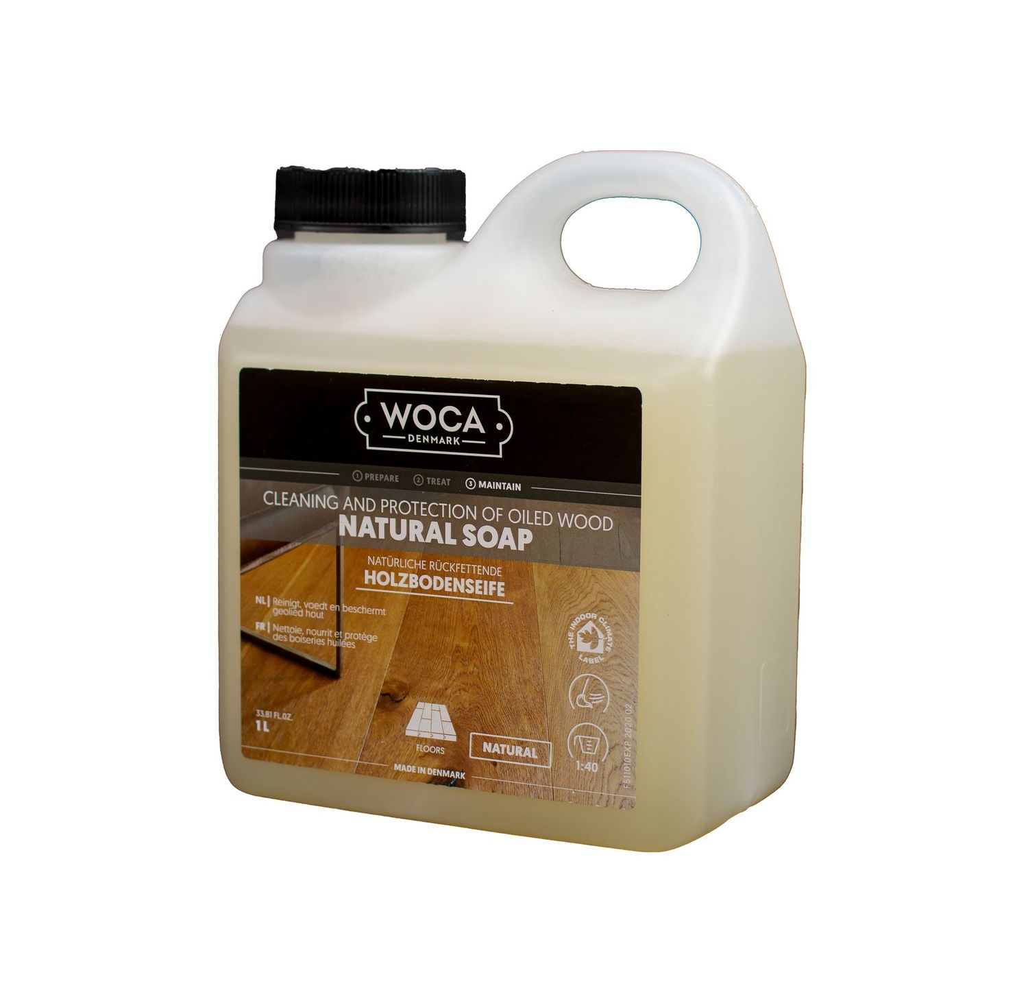 WOCA Holzbodenseife natur 1 Liter