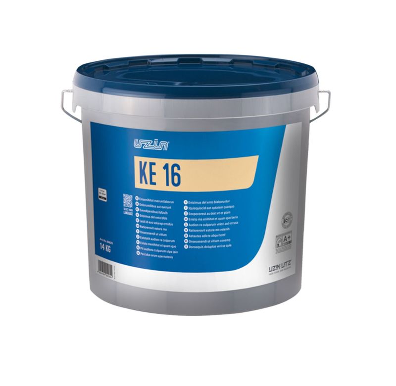 UZIN KE16 Teppich und PVC Kleber 14 kg Eimer UZIN KE16 Teppich und PVC Kleber 14 kg Eimer