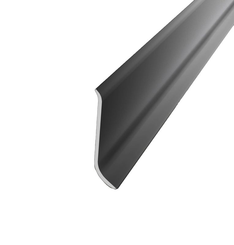 Küberit Aluminium Sockelleiste Typ920 Edelstahl ungebohrt 20x48x2500mm Küberit Aluminium Sockelleiste Typ920 Edelstahl ungebohrt 20x48x2500mm