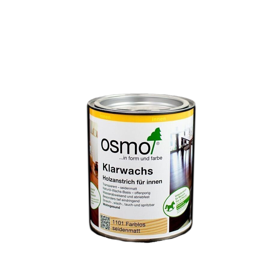 OSMO Hartwachs-Öl farblos seidenmatt 0,75 Liter