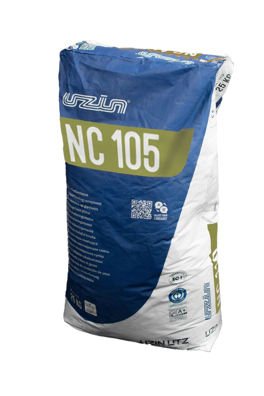 Uzin NC 105 Gips-Objektspachtelmasse 25kg Uzin NC 105 Gips-Objektspachtelmasse 25kg