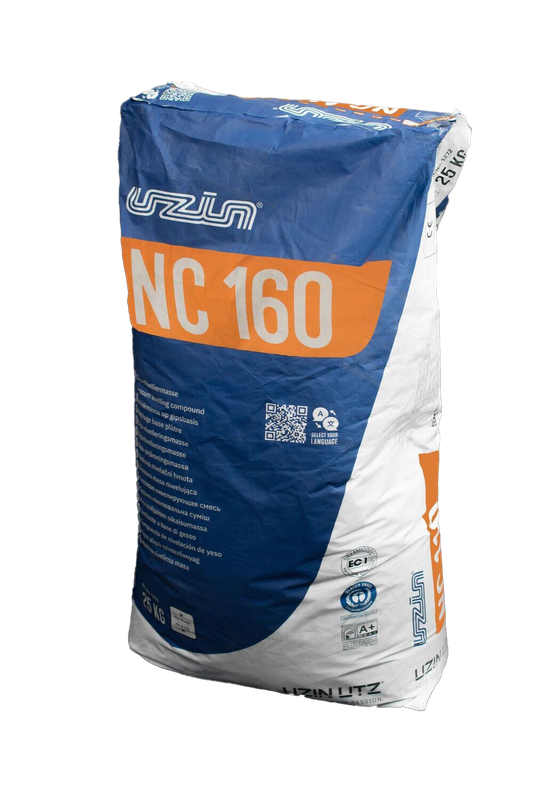 UZIN NC 160 selbstverlaufende Zementspachtelmasse 25 kg Sack UZIN NC 160 selbstverlaufende Zementspachtelmasse 25 kg Sack