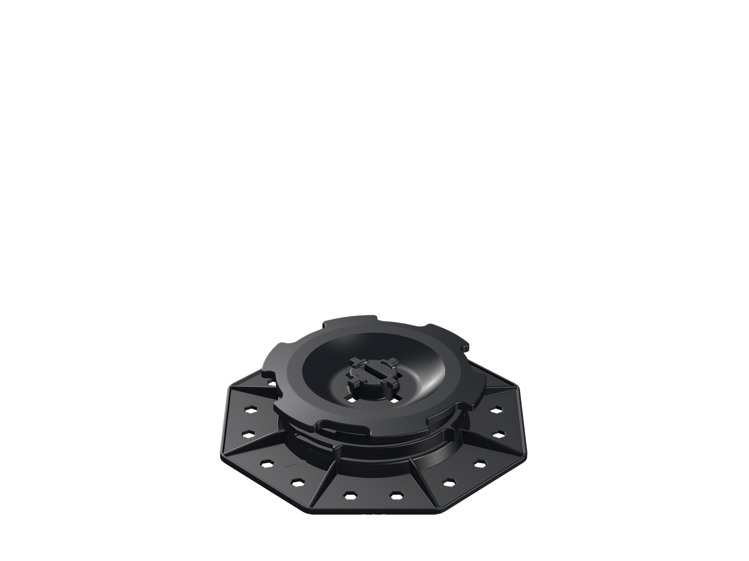 TRIAS HELIX MULTIBASE Stellfuß 27 - 47 mm  - 12 Stk/ Set