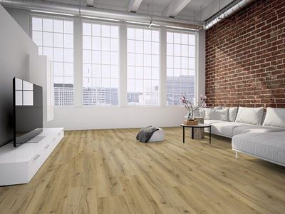 Designboden Eiche Josefine (rustikal) inklusive Trittschalldämmung Designboden Eiche Josefine (rustikal) inklusive Trittschalldämmung