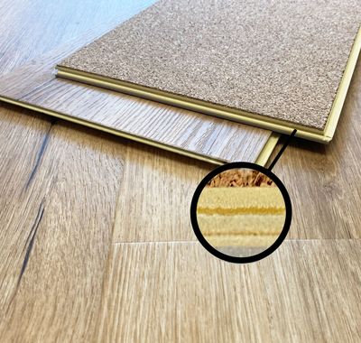 Vinylboden mit Trittschalldämmung