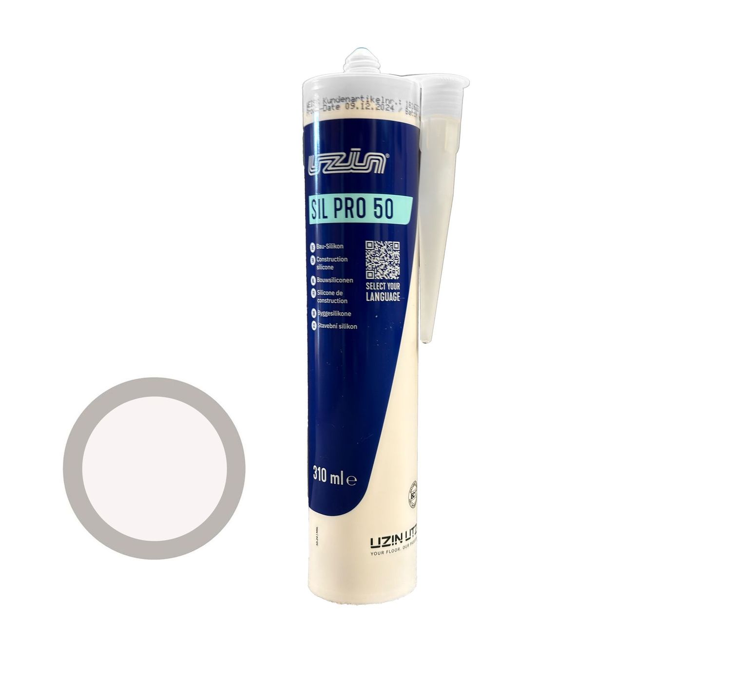 Uzin Silikon Pro50 Weiß 310 ml