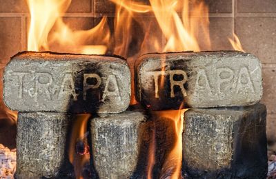 Trapa Holzbriketts 10kg - Heizwert: 5,39 KWh/kg