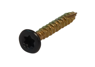 RE-Akustikpaneelschraube schwarz 4.0x30 50 Stk. inkl. Bit