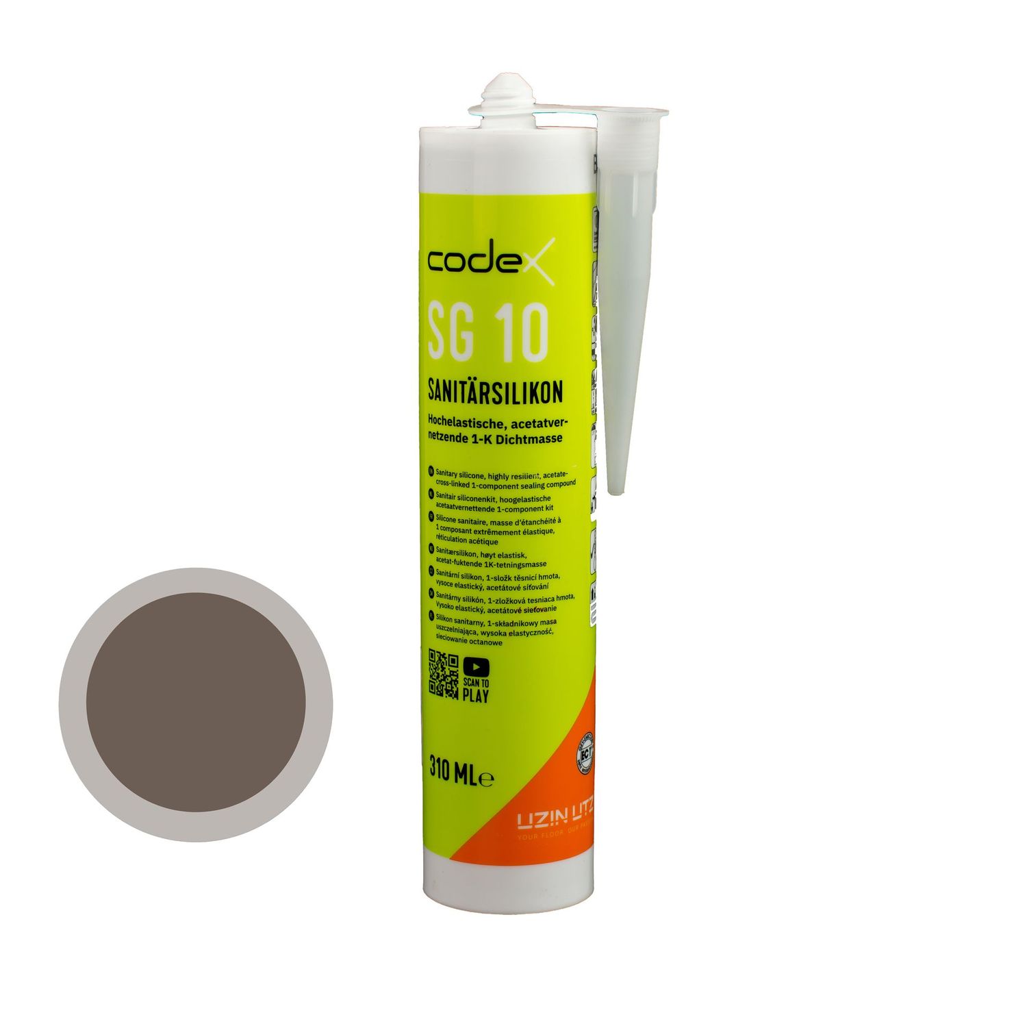 codex SG 10 310ml mocca
