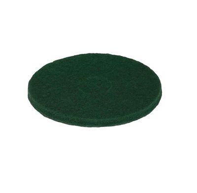 Reinigungspad Ø 410/10mm Grün dünn