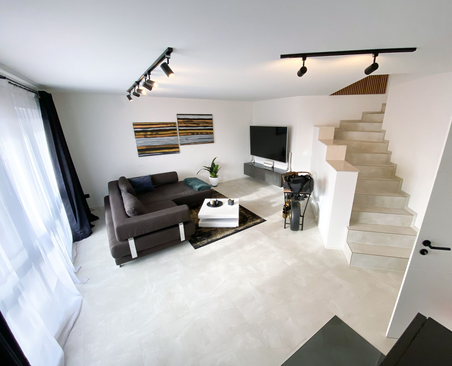 Bodencouture Vinyl-Sheets Concrete White