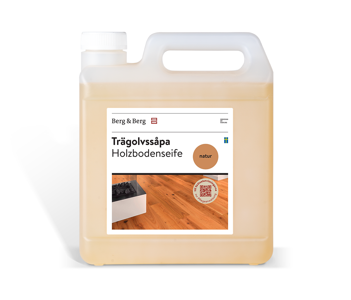 Berg & Berg Holzbodenseife Natur 2,5L