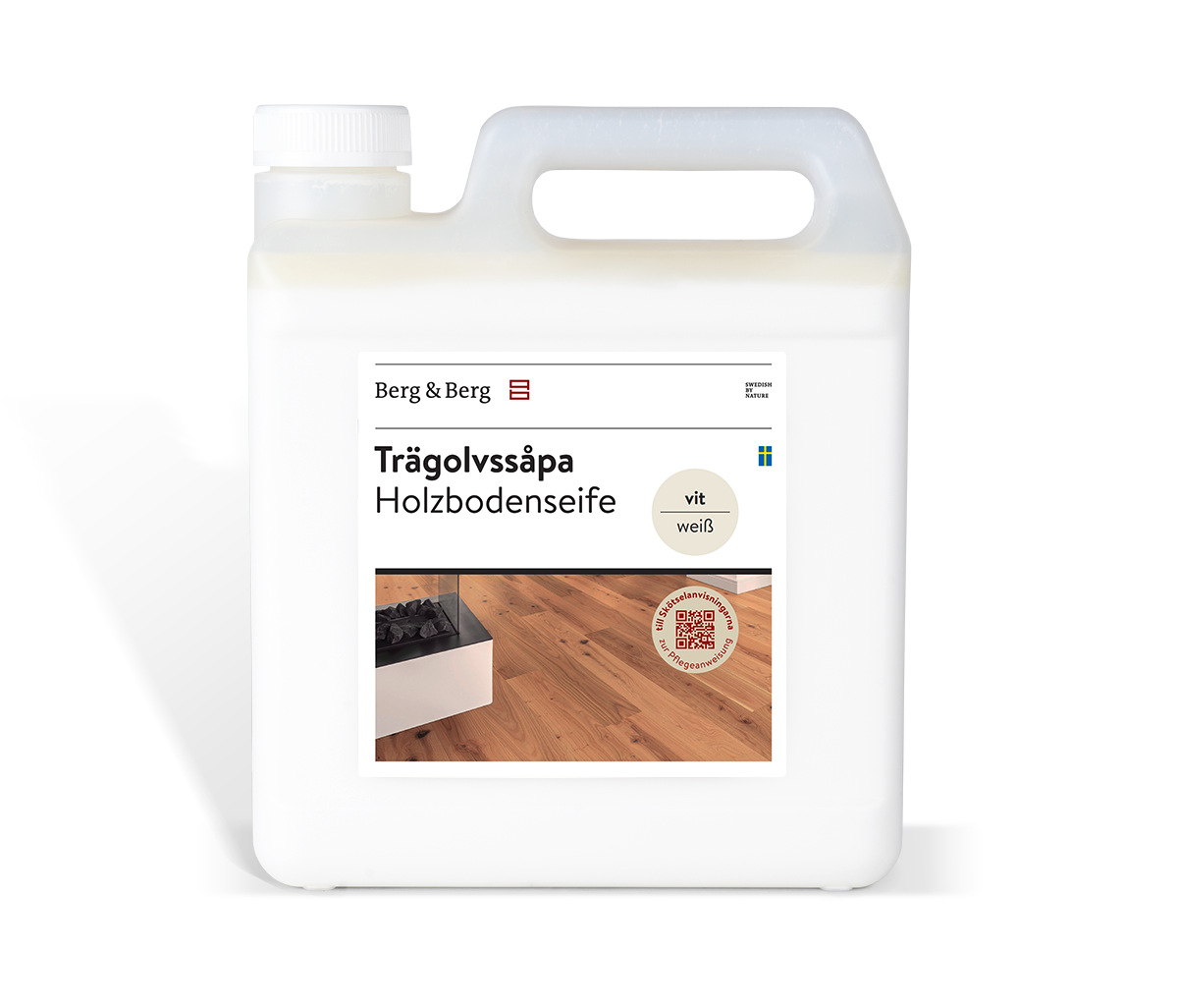 Berg & Berg Holzbodenseife Weiß 2,5L