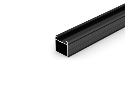 Trias Helix Basisprofil Blackline Aluminium - 2,40m Trias Helix Basisprofil Blackline Aluminium - 2,40m