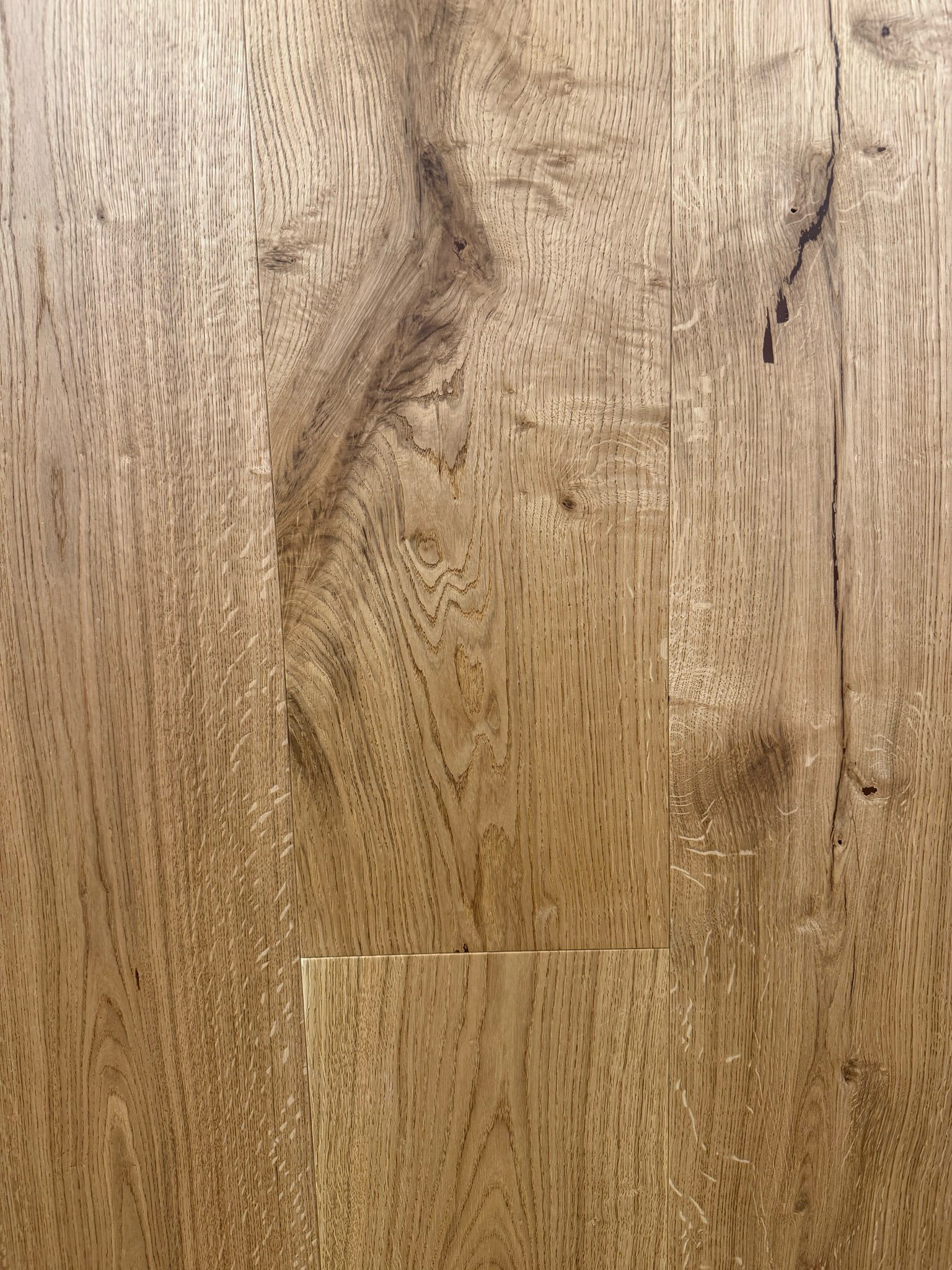 Parkettbörse Breitdiele Eiche Allgäu geölt, braun gespachtelt