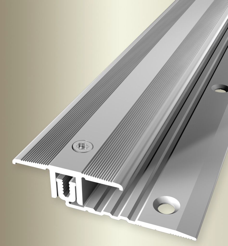 KüberitL PPS 4.0 Übergangsprofil Typ288 Laminat/Parkett silber 90cm; 6,5-16mm