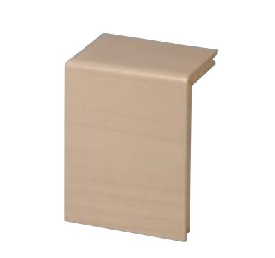 FN FRA02 Endstück, Links/Rechts weiß zur Rohrabdeckleiste- 2Stk/Pkg;41x91 mm