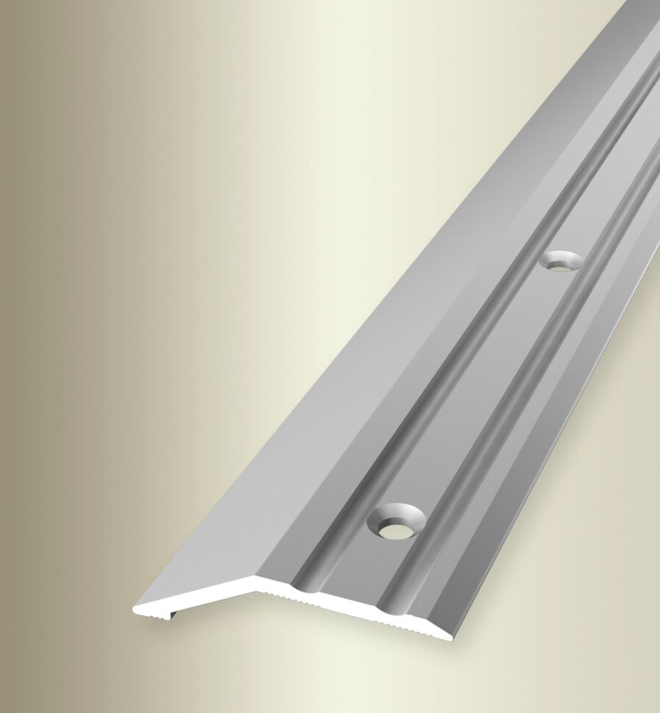 KüberitL Anpassungsprofil Typ244; Silber versenkt gebohrt 8mm; 39x10mm; 270cm