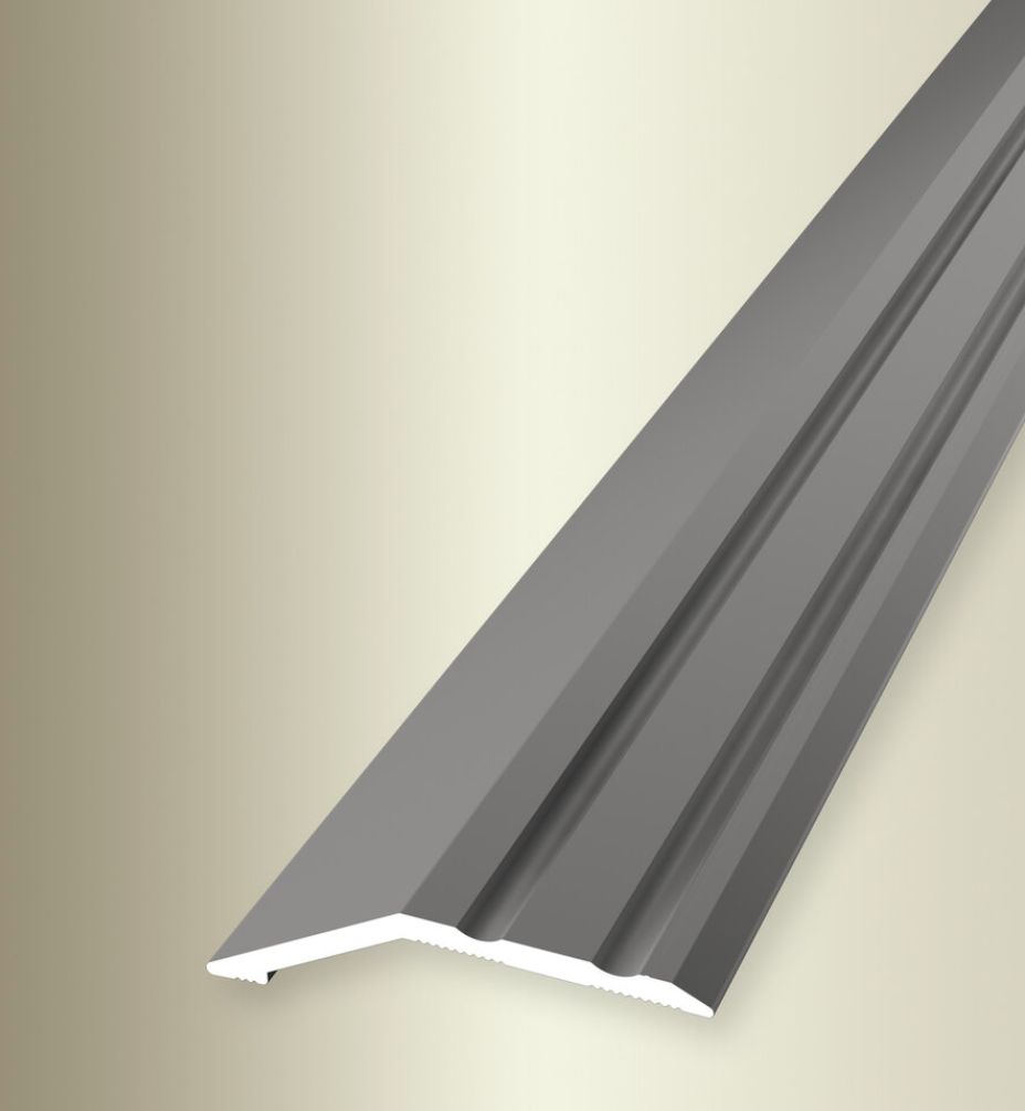 KüberitL Anpassungsprofil Typ244; Edelstahl selbstklebend 8mm; 39x10mm; 100 cm, 21544021