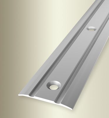 KüberitL Übergangsprofil Typ439; Silber versenkt gebohrt 30mm; 270cm