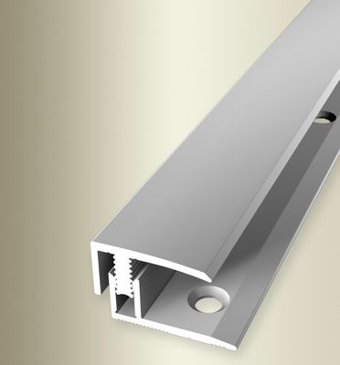 Küberit Mono-Clip Typ 560 Abschlussprofil Alu Silber 12-17 mm ;Länge:200 cm(060 560 0043)