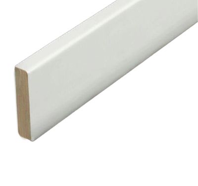 FN-632 Sockelleiste Weiß beschichtet/ lackiert 16x80x2400mm RAL 9016 FN-632 Sockelleiste Weiß beschichtet/ lackiert 16x80x2400mm RAL 9016