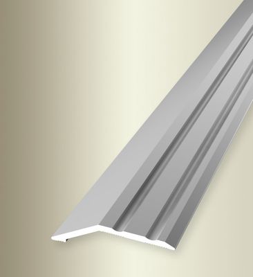 Küberit Anpassungsprofil Typ244 SBS; Silber versenkt gebohrt 39x8 mm: 1 m Länge