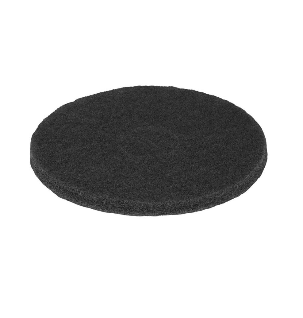 Reinigungspad Ø 410/10mm Schwarz; Dünn