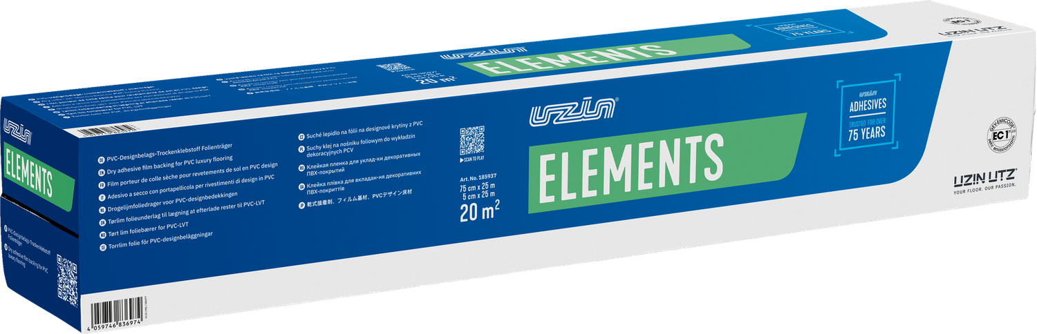 UZIN SIGAN Elements Plus Rolle+Tape 75cmx25m für 20qm