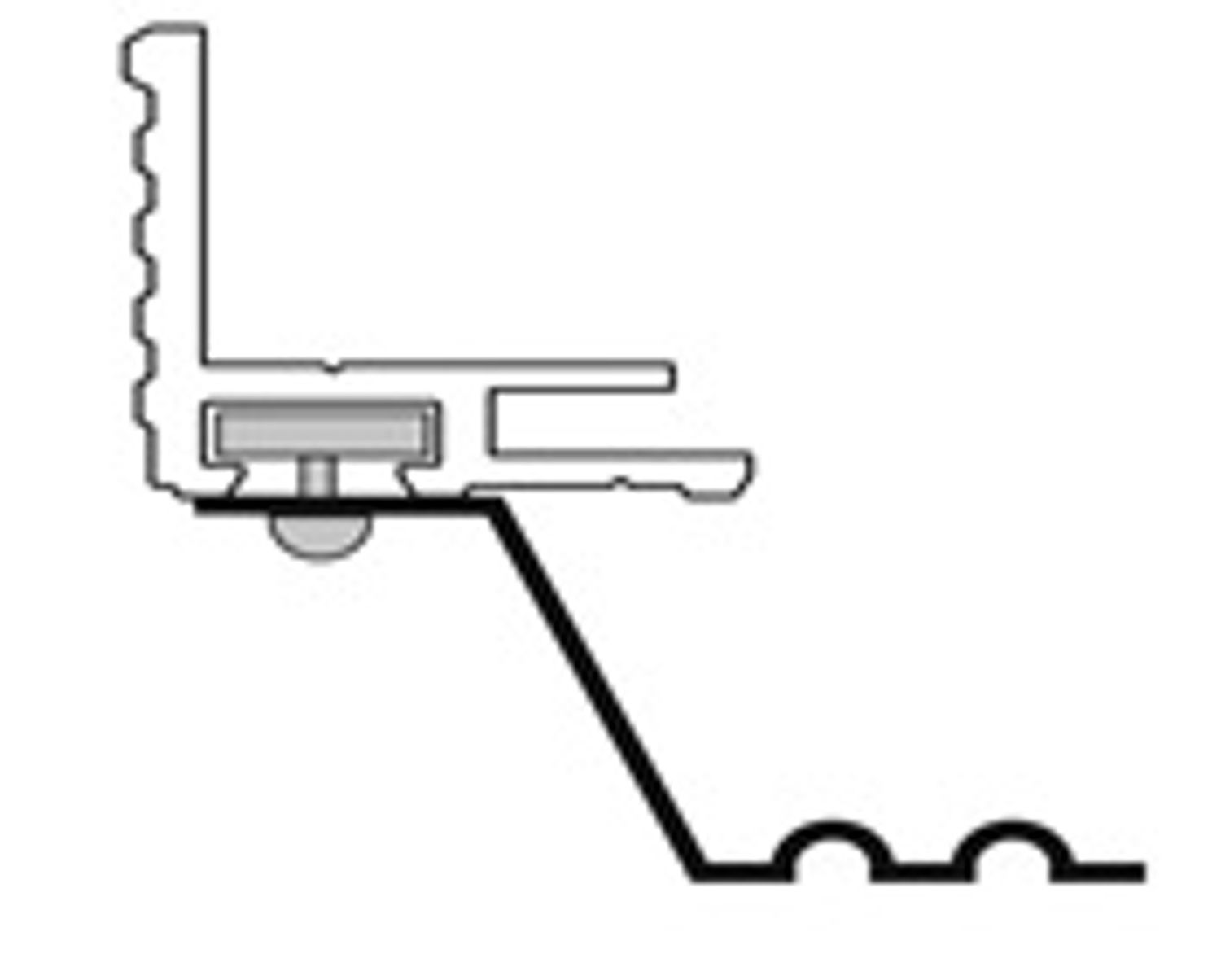 ZUBEHÖR Bodenanker für ALU Einbaurahmen