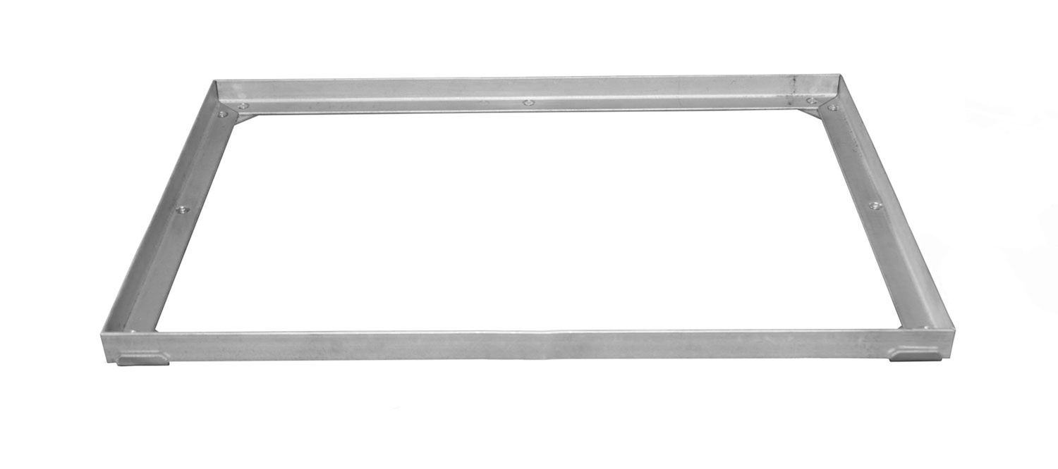 ACCESSORIES Stainless steel installation frame for entrance mats