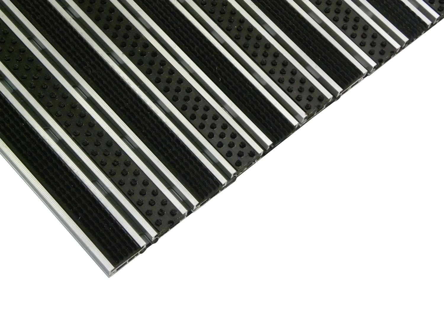 ALU Entrancemat with rubber and brush insert